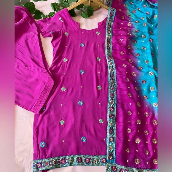 Designer Sona Chaandi punjabi suit punjabi suit new ready to wear - Picture 6 of 13